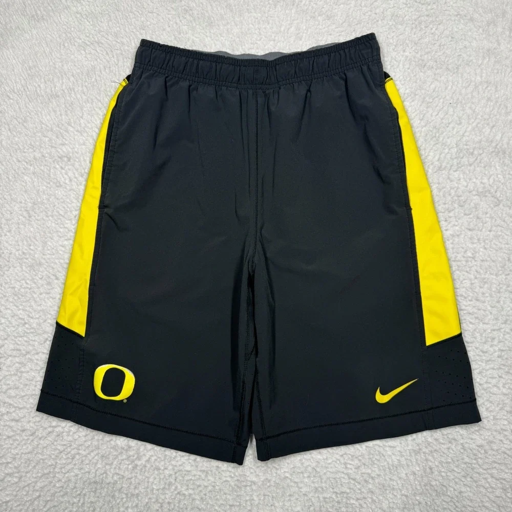 Green Oregon Ducks NCAA Shorts by Nike 29520X-OD6 2014 Men's Size S